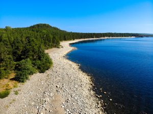 Галечные пляжи острова Койонсаари